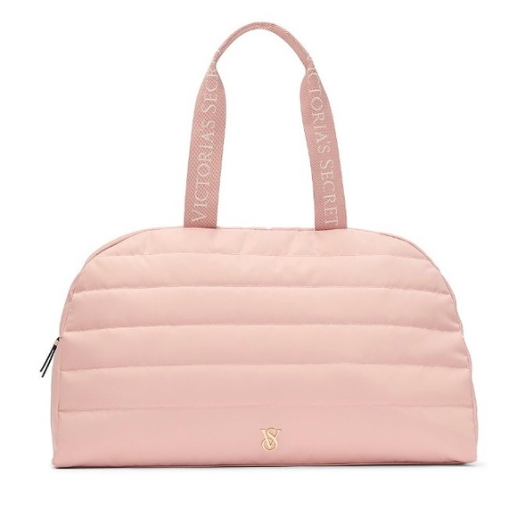 Victorias Secret Quilted Duffle Bag - Picture 2 of 9